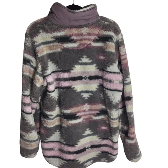 Simply Southern Turtle Fleece Quarter Zip Pullover Sweater size XL - Picture 5 of 11